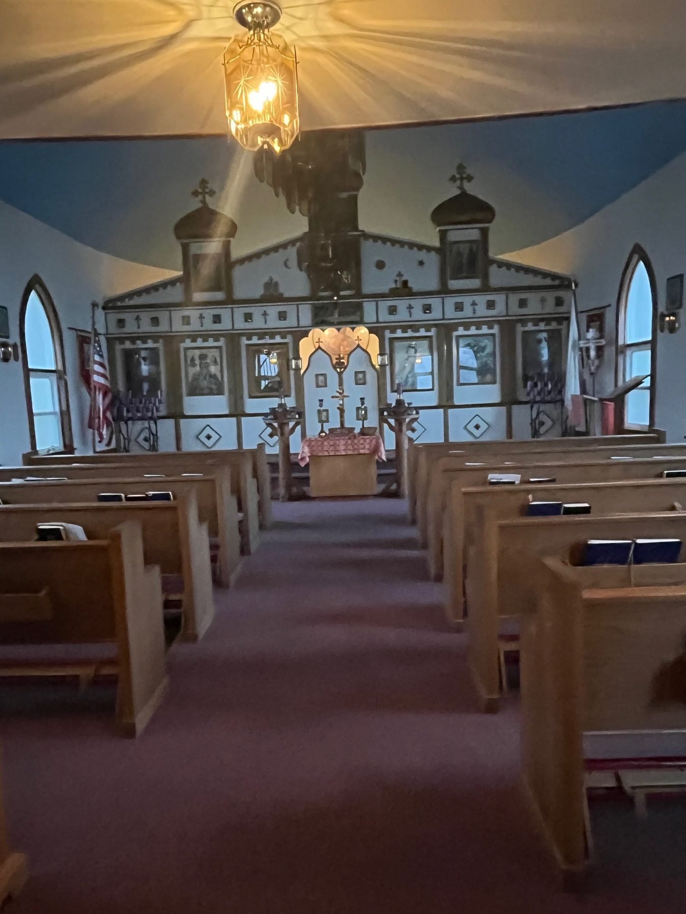 Interior of Saint Michaels Orthodox Church